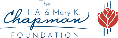 Logo for The H.A. and Mary K. Chapman Foundation, is a philanthropic organization committed to making a lasting impact through grants to public charities.