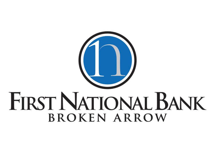 Logo for First National Bank of Broken Arrow
